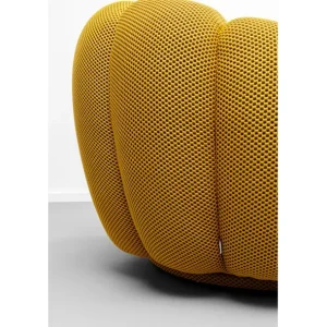 Online KARE Design Swivel Armchair Peppo Bloom Yellow