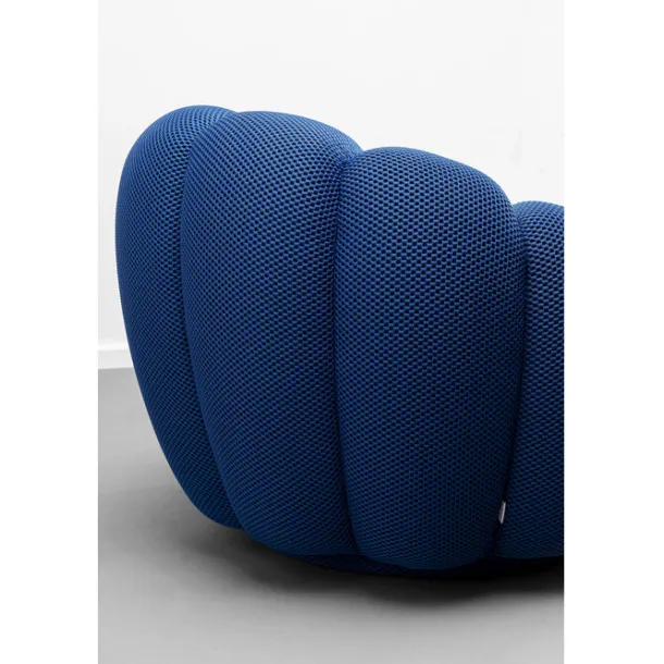 swivel_armchair_peppo_blo_6-6.webp Clearance KARE Design Swivel Armchair Peppo Bloom Blue