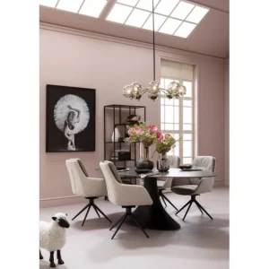 Fashion KARE Design Swivel Chair Amira