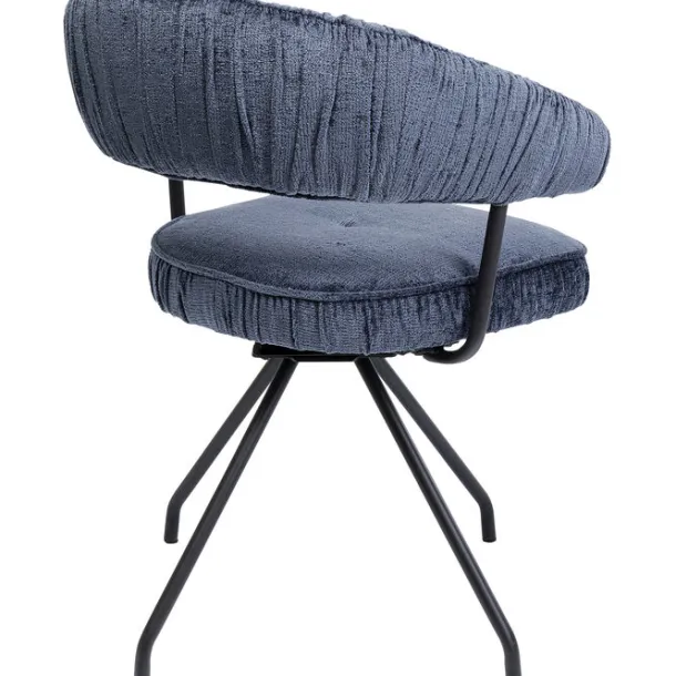 swivel_chair_arabella_blu_5.webp Sale KARE Design Swivel Chair Arabella Blue