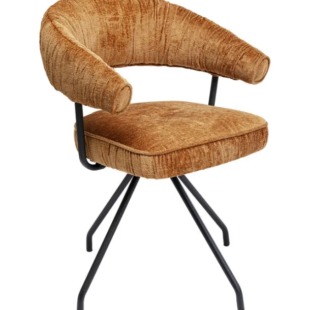 swivel_chair_arabella_ora_0.webp Clearance KARE Design Swivel Chair Arabella Orange