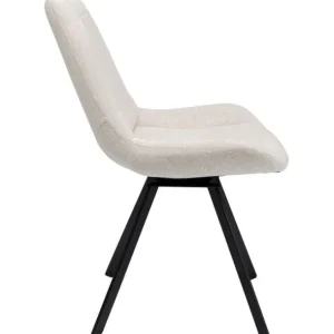 Online KARE Design Swivel Chair Baron Cream