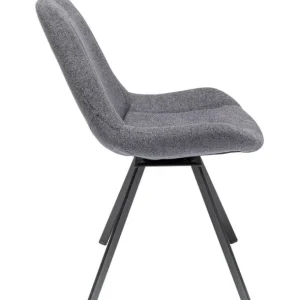 Clearance KARE Design Swivel Chair Baron Grey