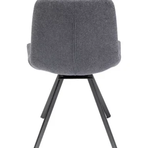 Clearance KARE Design Swivel Chair Baron Grey