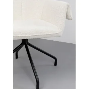 Online KARE Design Swivel Chair Bess Cream
