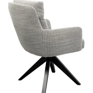 Online KARE Design Swivel Chair Bosse Black