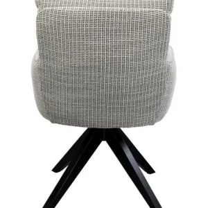 Online KARE Design Swivel Chair Bosse Black