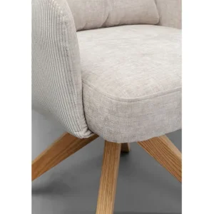 Online KARE Design Swivel Chair Bosse Nature