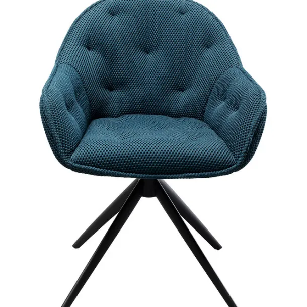 swivel_chair_carlito_mesh_0.webp Best KARE Design Swivel Chair Carlito Mesh Bluegreen
