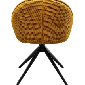Discount KARE Design Swivel Chair Carlito Mesh Yellow