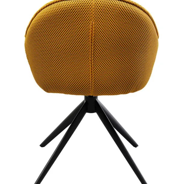 swivel_chair_carlito_mesh_5-2.webp Discount KARE Design Swivel Chair Carlito Mesh Yellow