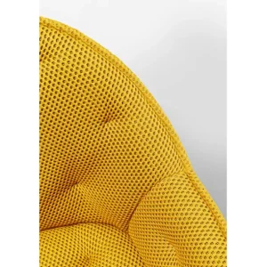 Discount KARE Design Swivel Chair Carlito Mesh Yellow