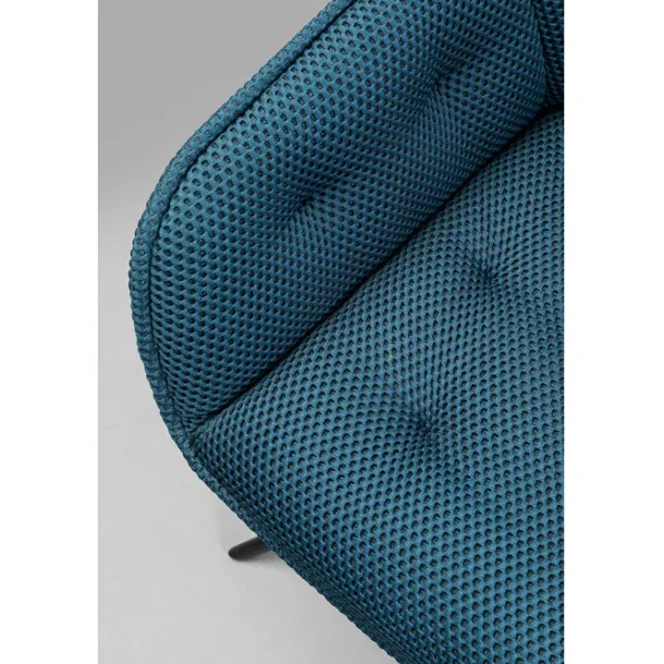 swivel_chair_carlito_mesh_7.webp Best KARE Design Swivel Chair Carlito Mesh Bluegreen