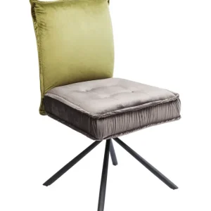 Hot KARE Design Swivel Chair Chelsea Green