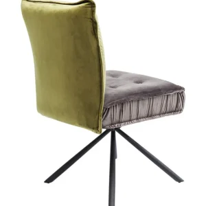 Hot KARE Design Swivel Chair Chelsea Green