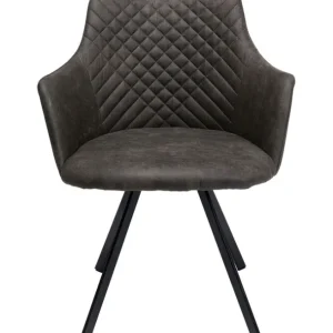 Fashion KARE Design Swivel Chair Coco Anthracite