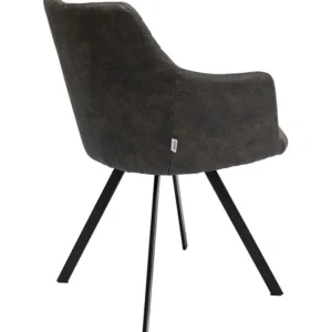 Fashion KARE Design Swivel Chair Coco Anthracite