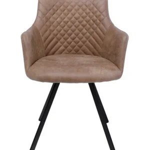Best KARE Design Swivel Chair Coco Brown