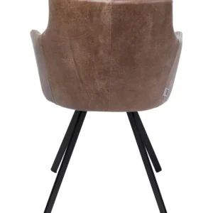 Best KARE Design Swivel Chair Coco Brown