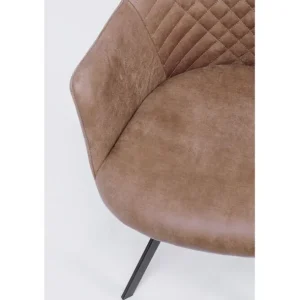 Best KARE Design Swivel Chair Coco Brown