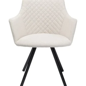 New KARE Design Swivel Chair Coco Cream