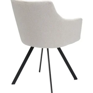 New KARE Design Swivel Chair Coco Cream