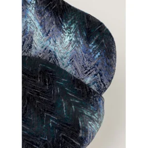 Fashion KARE Design Swivel Chair Coco Hugs Keops Blue Limited