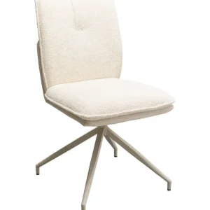 Fashion KARE Design Swivel Chair Hilla White