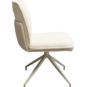 Fashion KARE Design Swivel Chair Hilla White