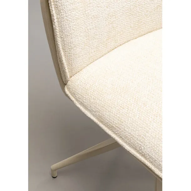 swivel_chair_hilla_white_5.webp Fashion KARE Design Swivel Chair Hilla White