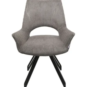 Hot KARE Design Swivel Chair Rich Dark Grey