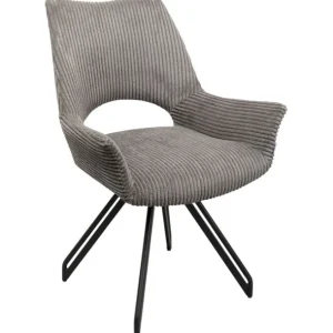 Hot KARE Design Swivel Chair Rich Dark Grey