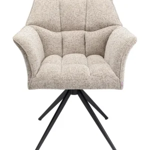 Online KARE Design Swivel Chair Thinktank Beige