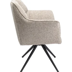 Online KARE Design Swivel Chair Thinktank Beige