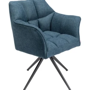 Outlet KARE Design Swivel Chair Thinktank Blue