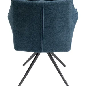 Outlet KARE Design Swivel Chair Thinktank Blue