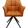 Outlet KARE Design Swivel Chair Thinktank Cognac