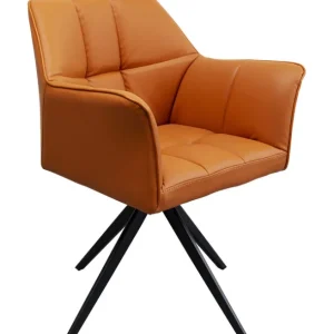 Outlet KARE Design Swivel Chair Thinktank Cognac