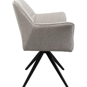 Online KARE Design Swivel Chair Thinktank Grey
