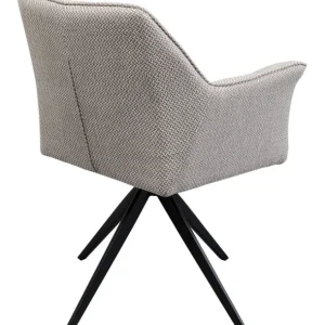 Online KARE Design Swivel Chair Thinktank Grey