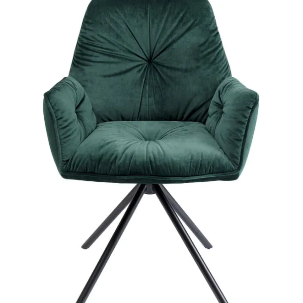 swivel_chair_with_armrest_0-1.webp Sale KARE Design Swivel Chair with Armrest Mila Green