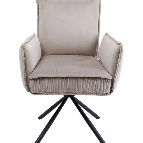 swivel_chair_with_armrest_0-2.webp Hot KARE Design Swivel Chair with Armrest Chelsea Grey