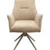 Hot KARE Design Swivel Chair with Armrest Liverpool Greige