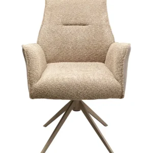 Hot KARE Design Swivel Chair with Armrest Liverpool Greige