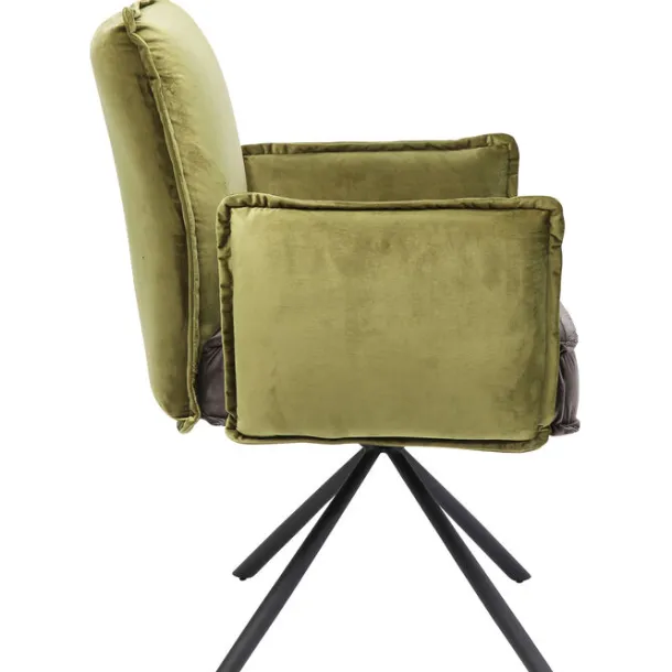 swivel_chair_with_armrest_5-8.webp Best KARE Design Swivel Chair with Armrest Chelsea Green