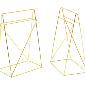 Discount KARE Design Table Base Polar Brass matt 31x49cm (2/Set)