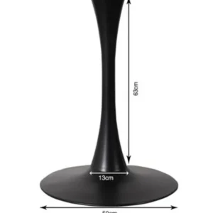 New KARE Design Table Base Schickeria Black Ø80cm