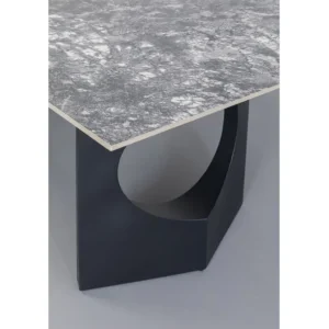 Hot KARE Design Table Bilbao Oho Black 180x90cm