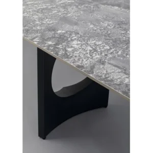 Hot KARE Design Table Bilbao Oho Black 180x90cm