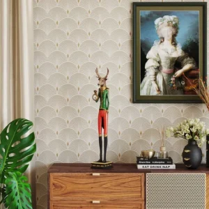 Online KARE Design Table Clock Gentleman Deer